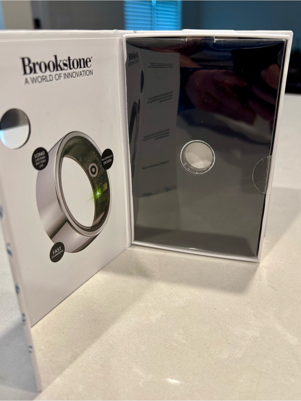 Brookstone smart ring health tracker - Picture 2 of 4